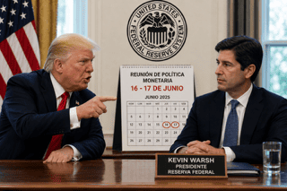 Trump presiona a Warsh a las puertas de su primera reunión de la Fed ...
